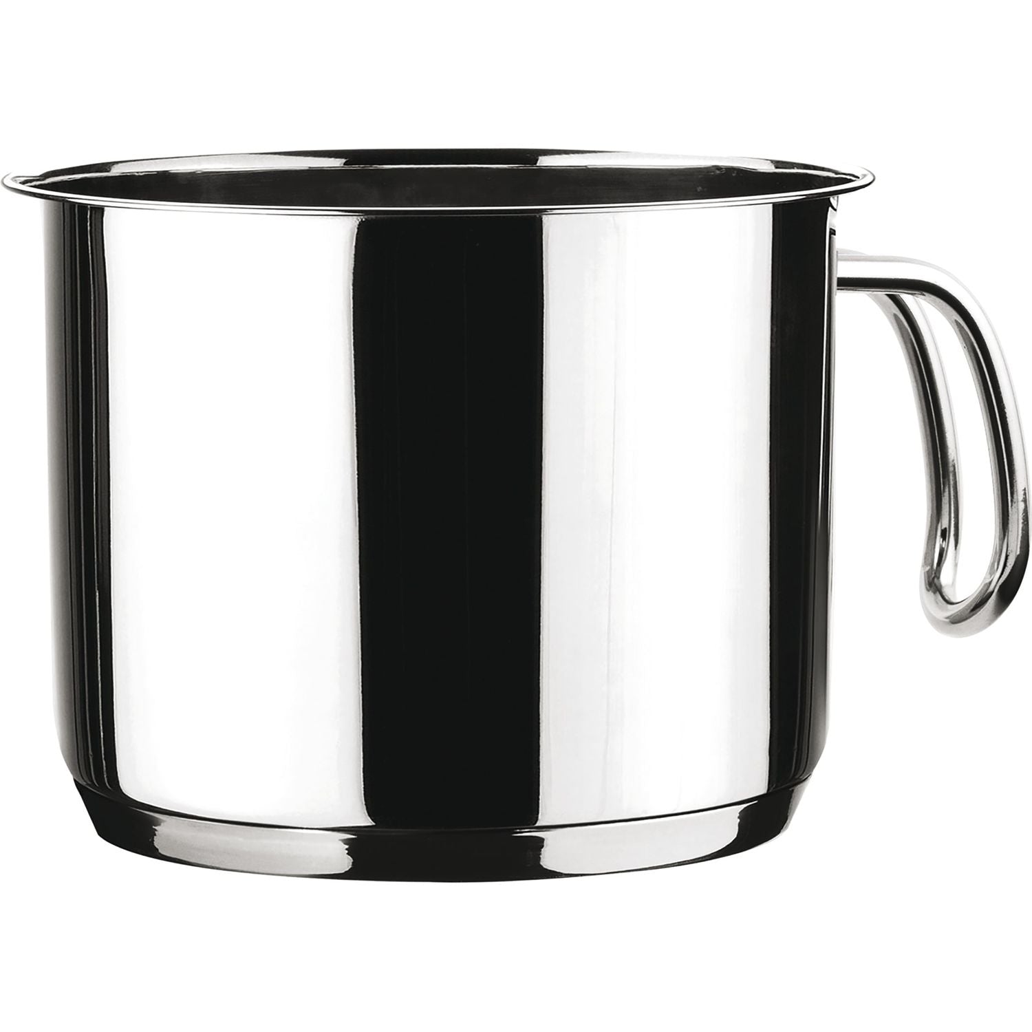 ABERT - Bollilatte in acciaio inox 18/10 Linea Daily Plus - h12 cm diametro 14 cm