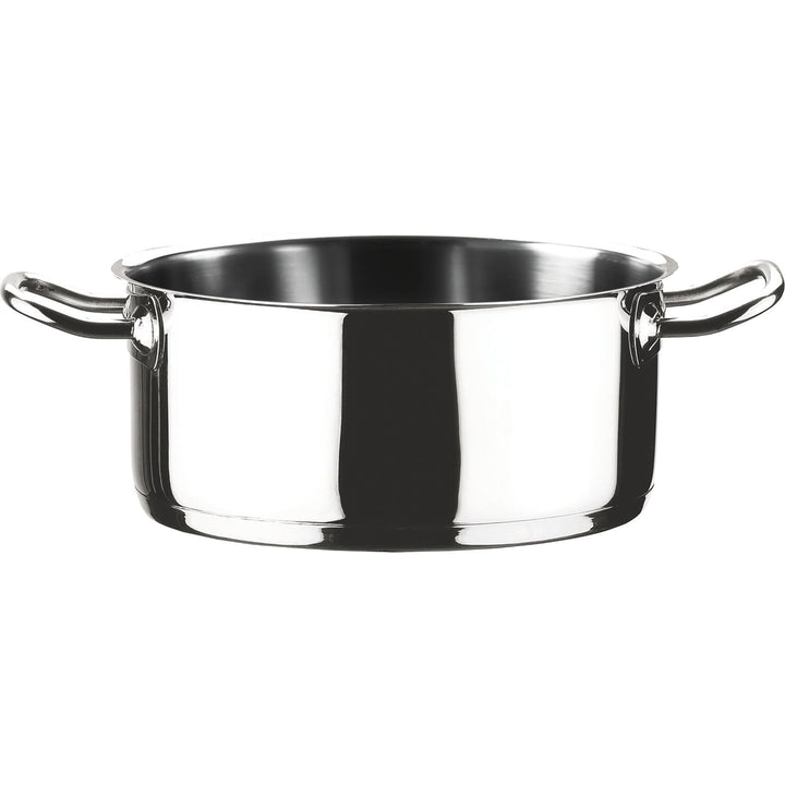 ABERT - Casseruola in acciaio inox 18/10 Linea Daily Plus - h10 cm diametro 20 cm