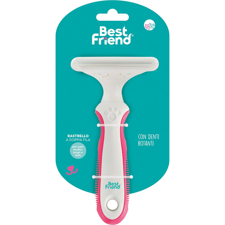 BEST FRIEND - Rastrello rimuovipelo 16x7,8 cm