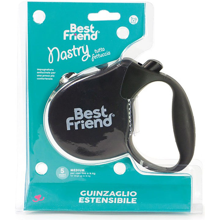 BEST FRIEND - Guinzaglio estensibile per cani Nastry - Medium Per cani fino a 18 kg