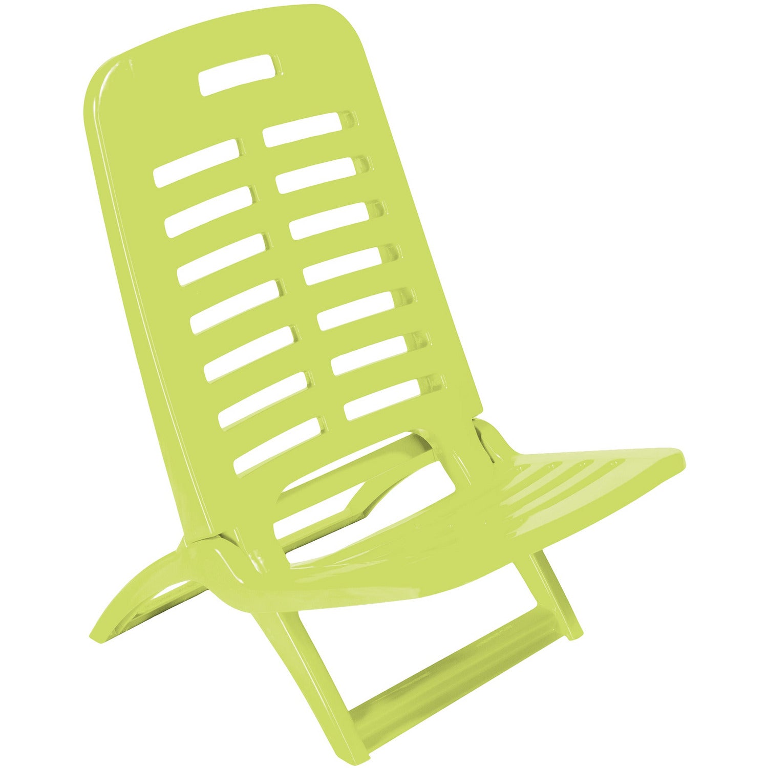 PROGARDEN - Spiaggina Playa in polipropilene Verde Lime