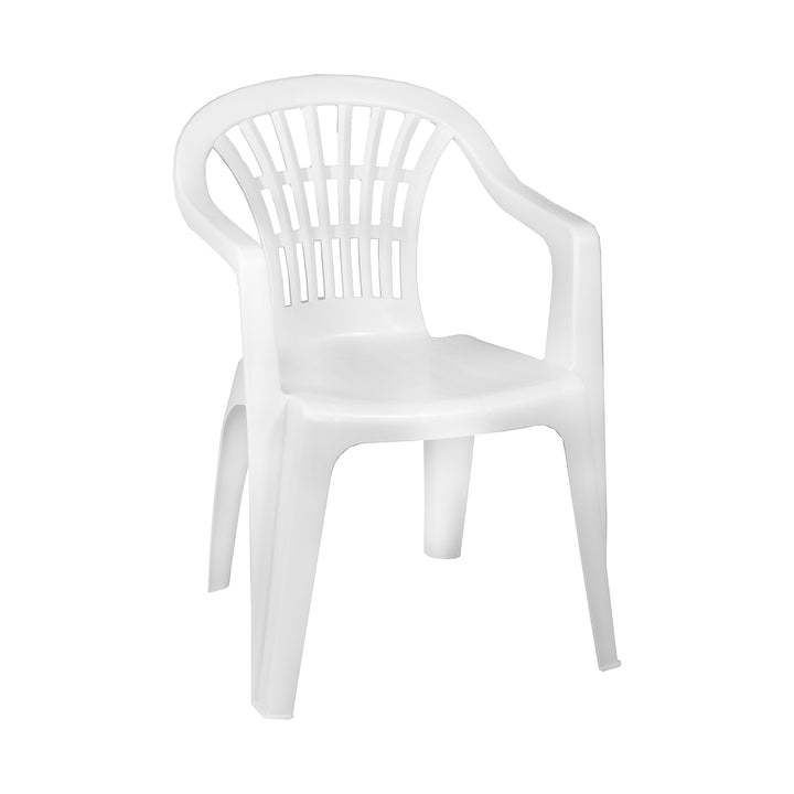 PROGARDEN - Sedia da giardino Lyra Bianca Linea Classic - h80x56x54 cm
