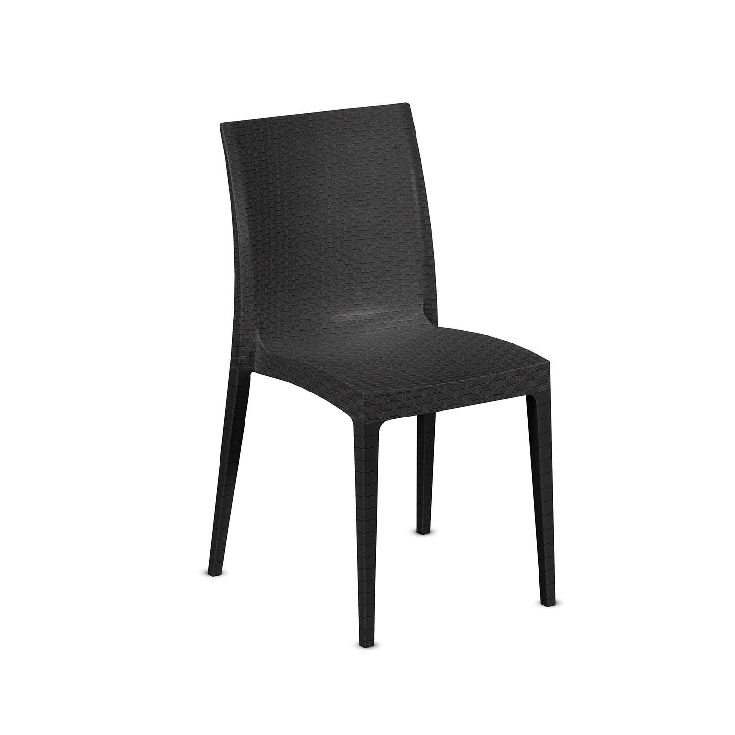 PROGARDEN - Sedia da giardino Madam Antracite Linea Contract - h81x48x42 cm