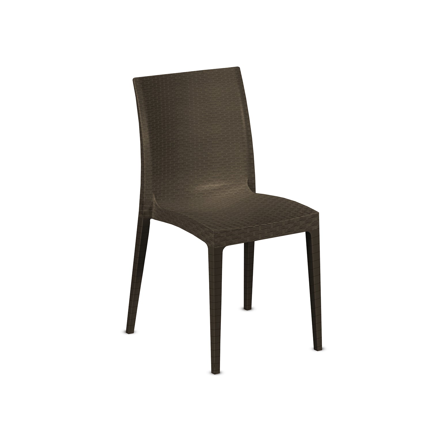 PROGARDEN - Sedia da giardino Madam Moka Linea Contract - h81x48x42 cm