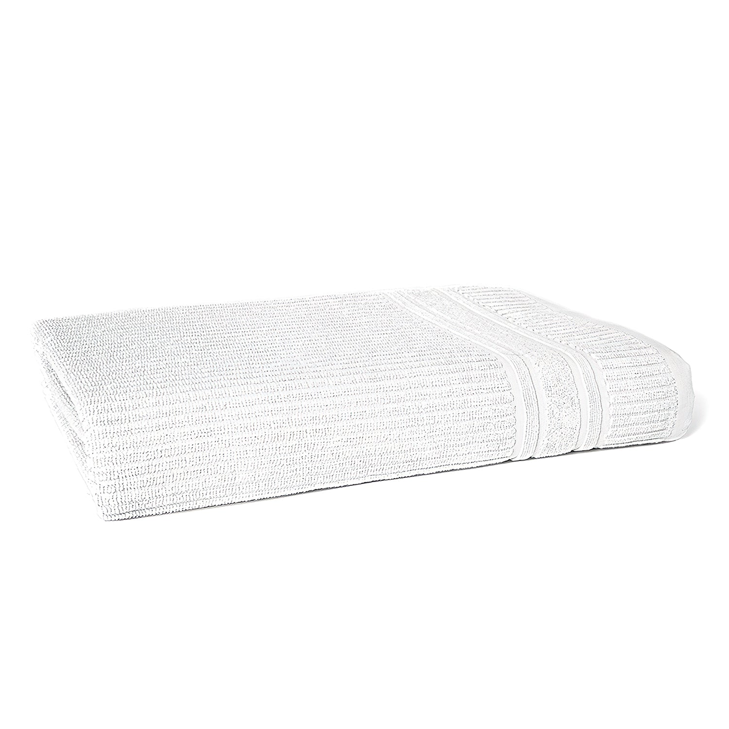 FRATELLI ZAMBETTI - Asciugamano in Cotone Spugna Stripe Bianco 60x100 cm