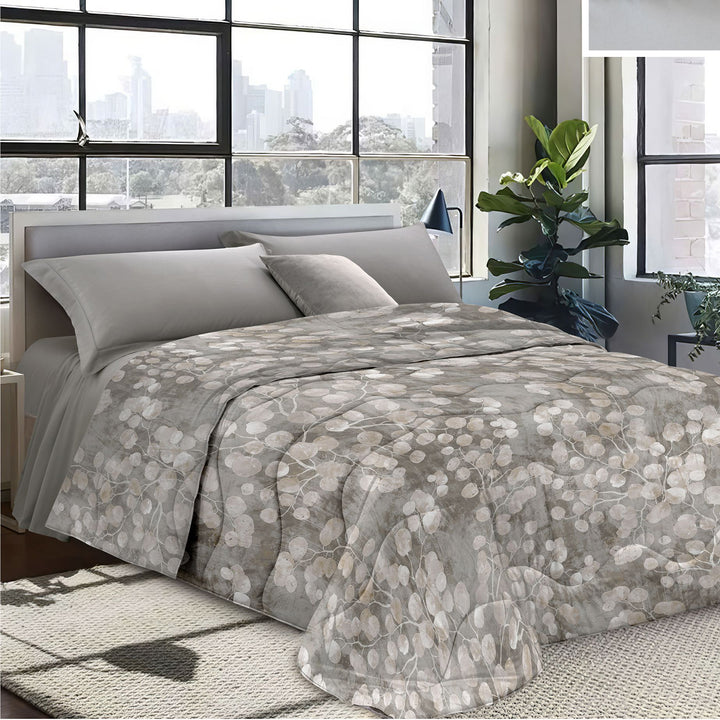 FRATELLI ZAMBETTI - Trapunta Letto Singolo Virginia Stampata Microfibra Disegno 10 160x250 cm