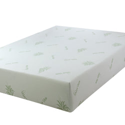 FRATELLI ZAMBETTI - Coprimaterasso Singolo Aloe Vera - h27x90x195 cm