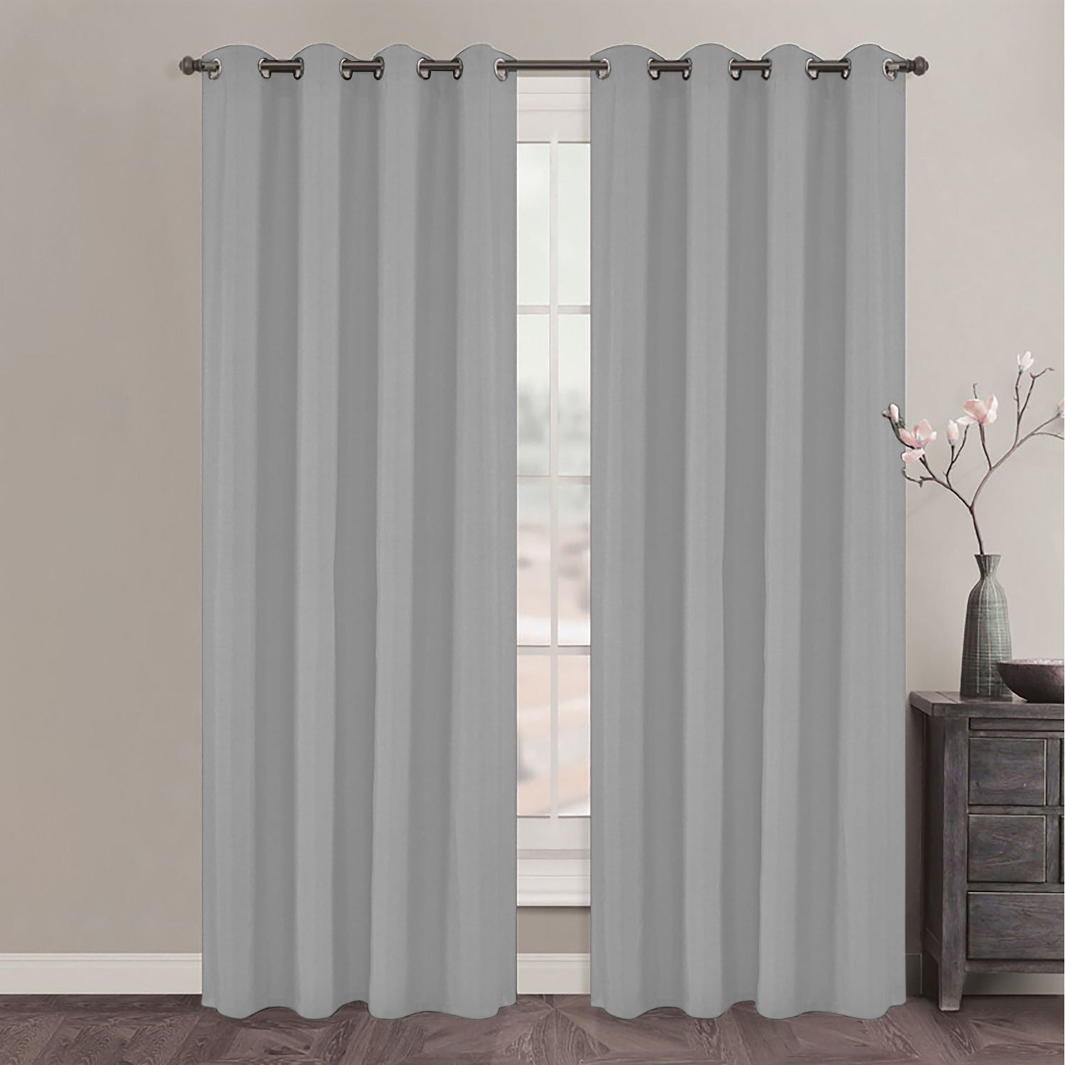 FRATELLI ZAMBETTI - Tenda Seba Grigio 140x280 cm