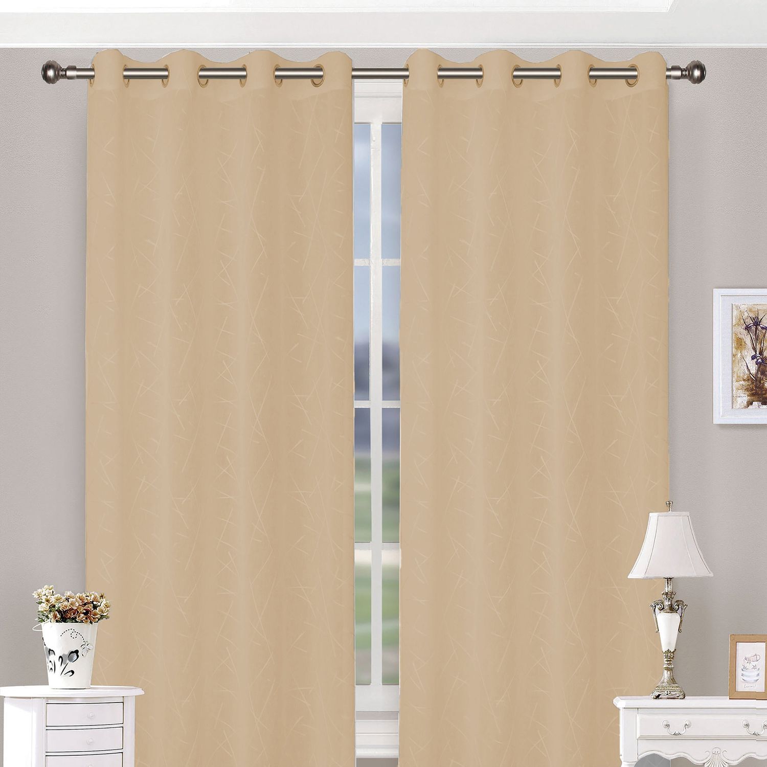 FRATELLI ZAMBETTI - Tenda Stick Natural 140x290 cm