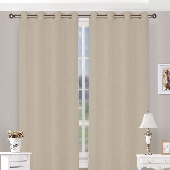 FRATELLI ZAMBETTI - Tenda Stick Tortora 140x290 cm