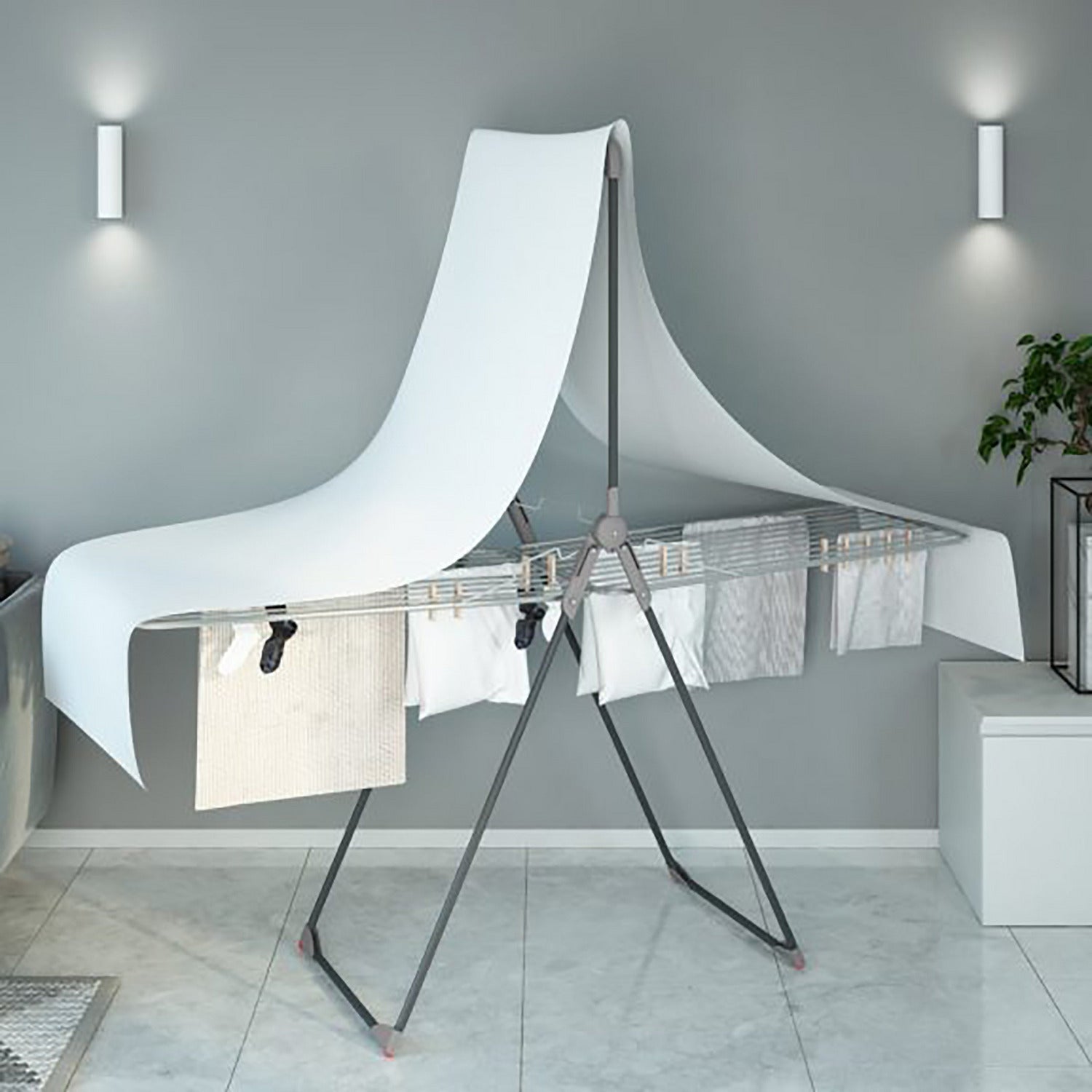 COLOMBO - Stendibiancheria Titano - 20+10 metri di stenditura