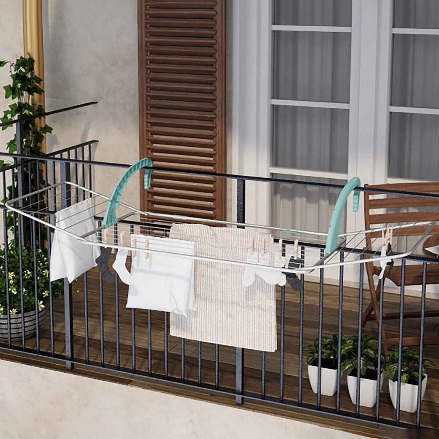 COLOMBO - Stendibiancheria da balcone Balcony 18 - 18 metri di stenditura