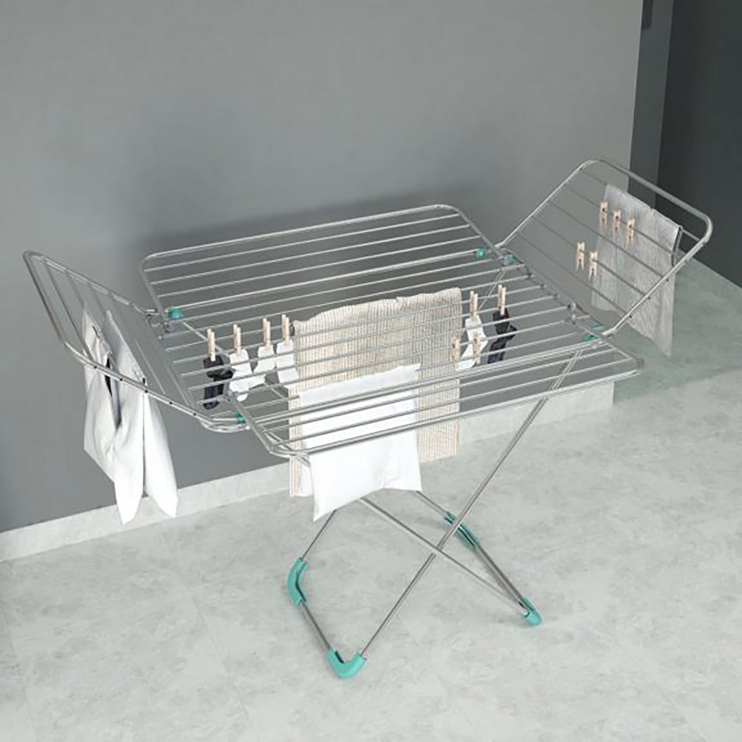 COLOMBO - Stendibiancheria in alluminio Flower - 30 metri di stenditura