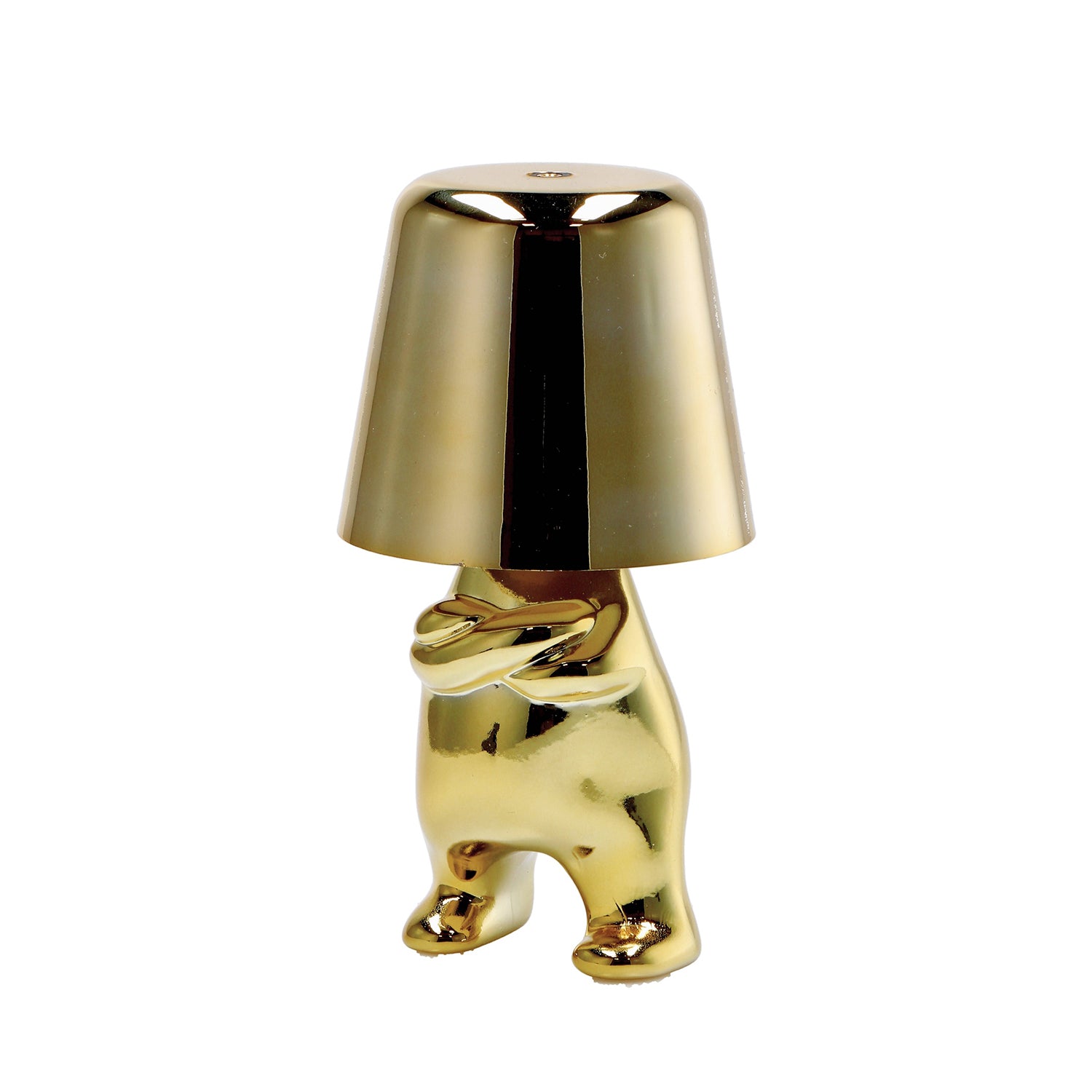 AD TREND - Lampada da Tavolo Touch Ricaricabile Eliad - h18 cm diametro 9,5 cm