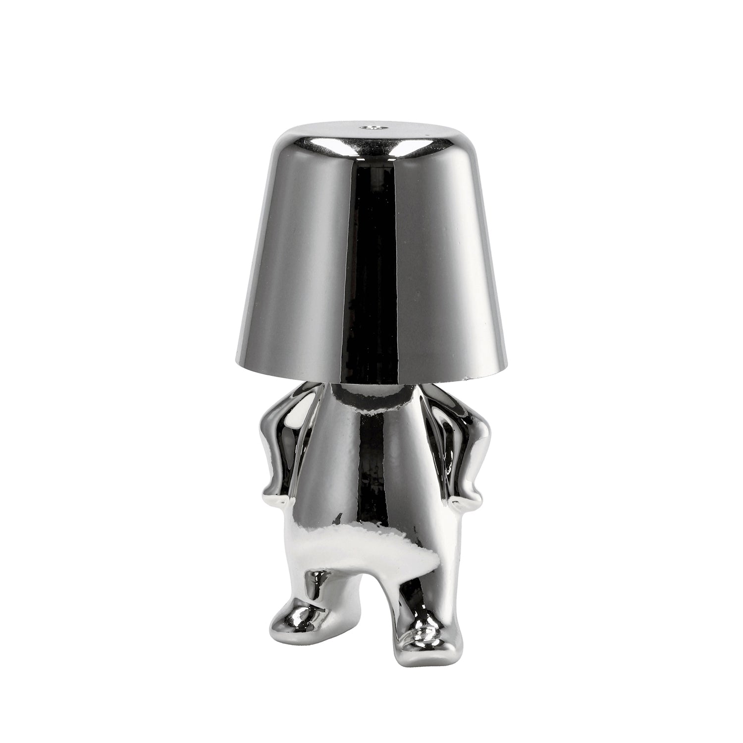 AD TREND - Lampada da Tavolo Touch Ricaricabile Eliad - h18 cm diametro 9,5 cm