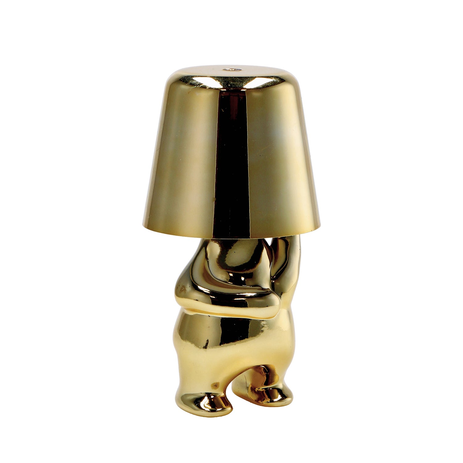 AD TREND - Lampada da Tavolo Touch Ricaricabile Eliad - h18 cm diametro 9,5 cm