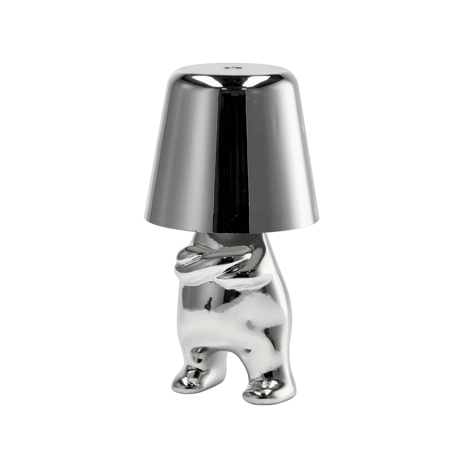 AD TREND - Lampada da Tavolo Touch Ricaricabile Eliad - h18 cm diametro 9,5 cm