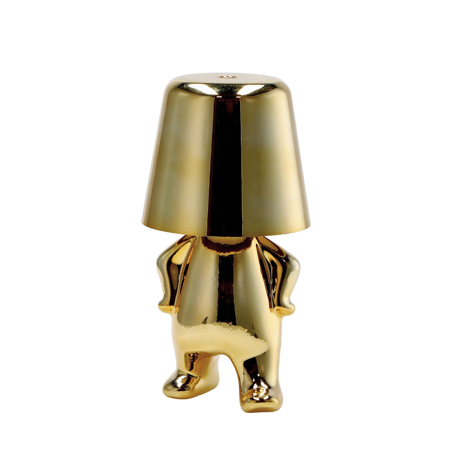 AD TREND - Lampada da Tavolo Touch Ricaricabile Eliad - h18 cm diametro 9,5 cm