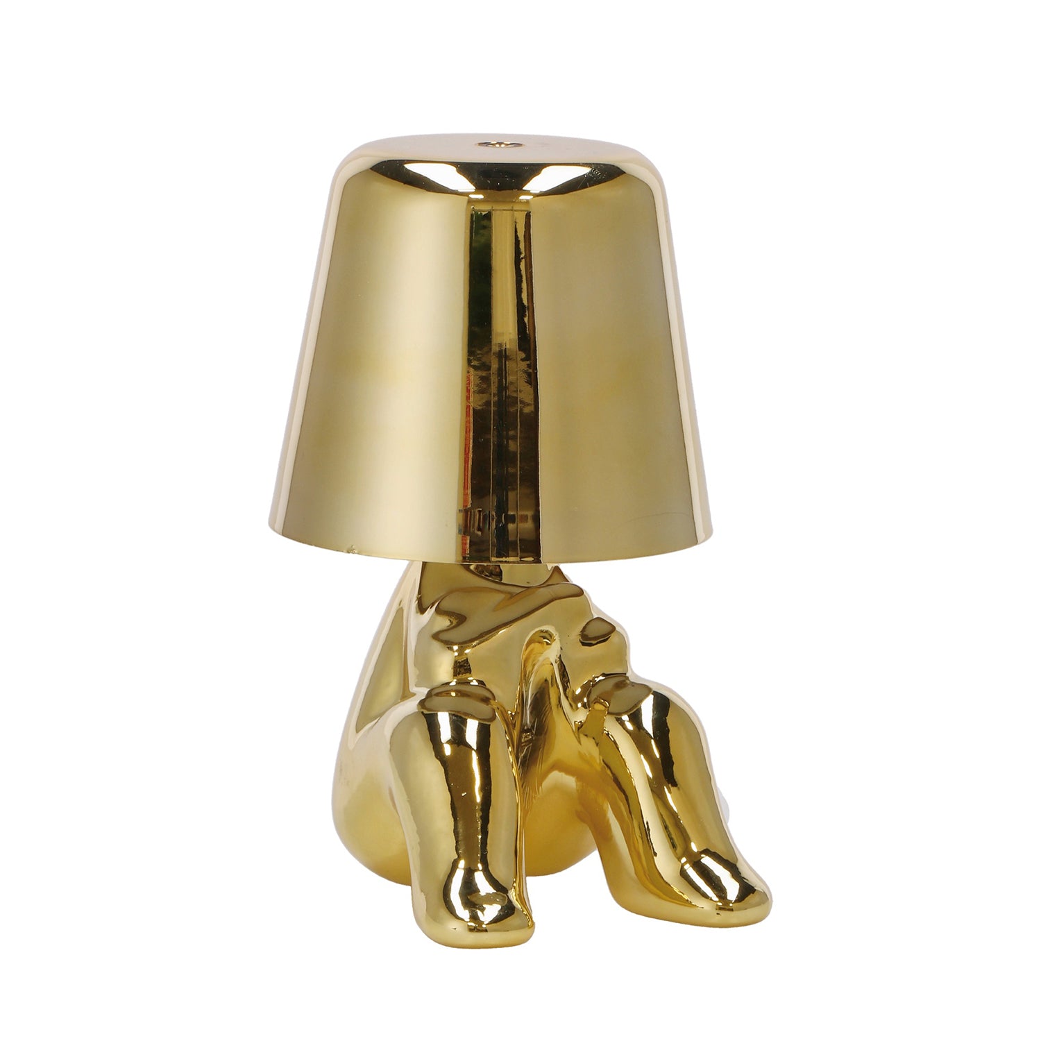 AD TREND - Lampada da Tavolo Touch Ricaricabile Eliad - h16 cm diametro 12,5 cm