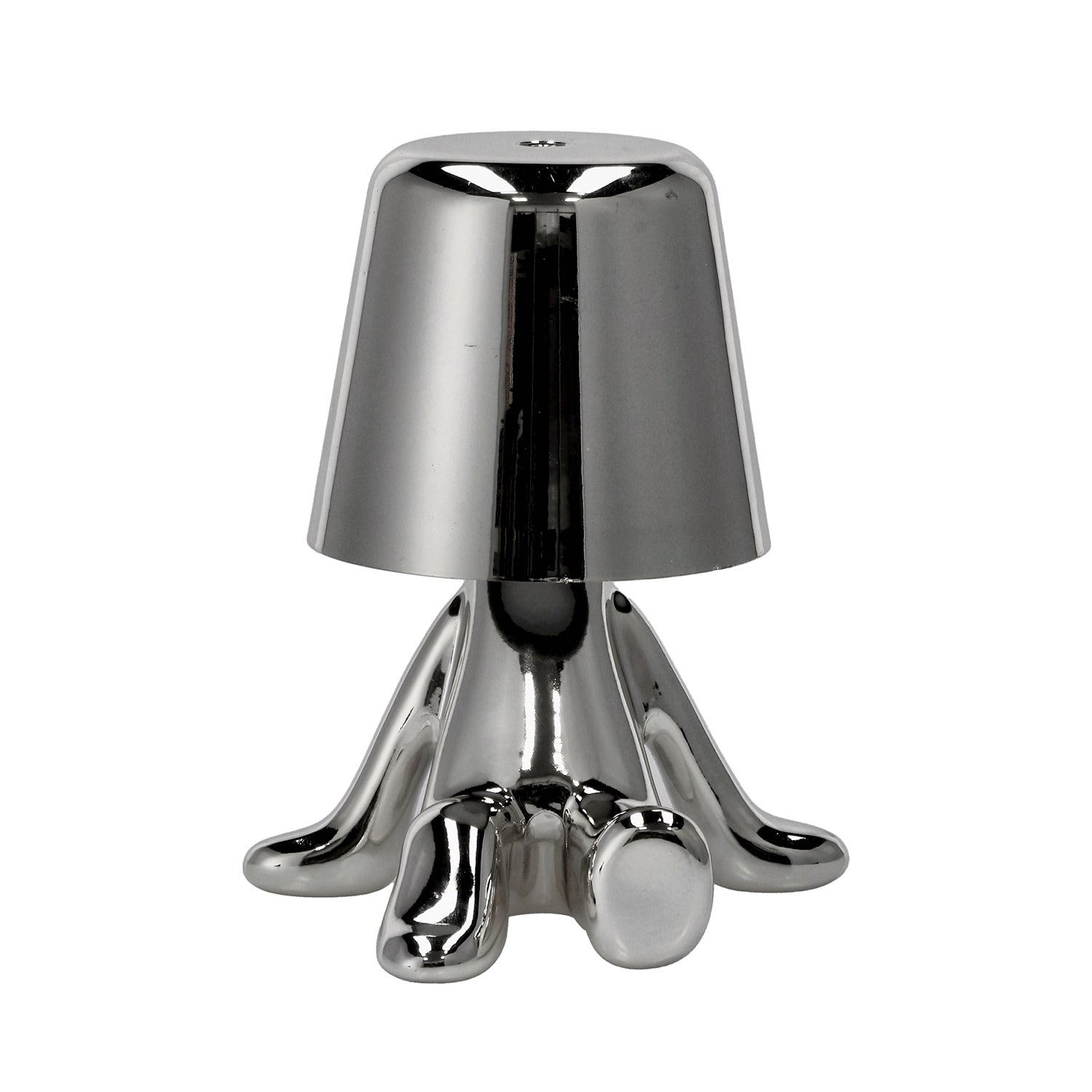 AD TREND - Lampada da Tavolo Touch Ricaricabile Eliad - h16 cm diametro 12,5 cm