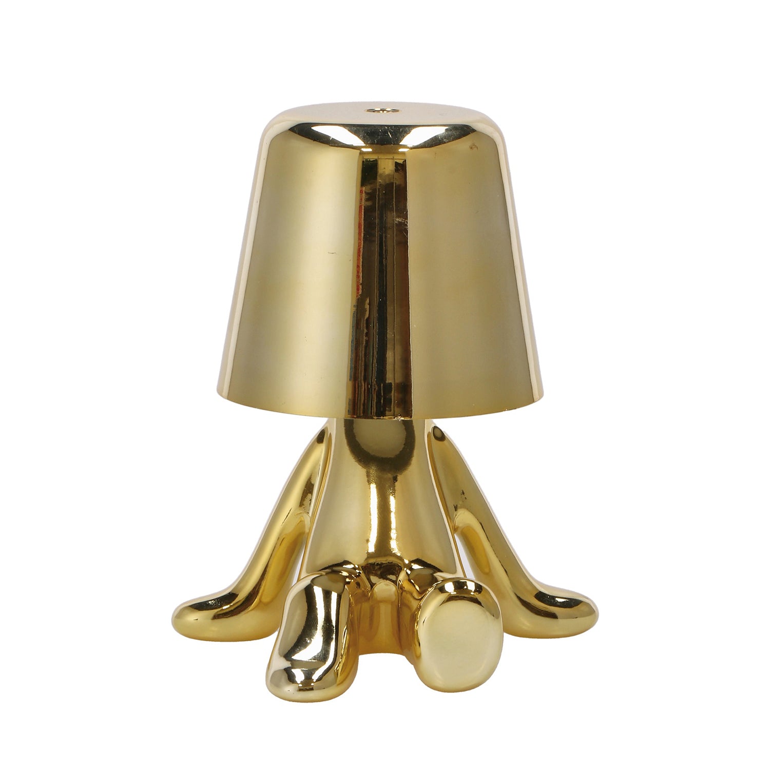 AD TREND - Lampada da Tavolo Touch Ricaricabile Eliad - h16 cm diametro 12,5 cm