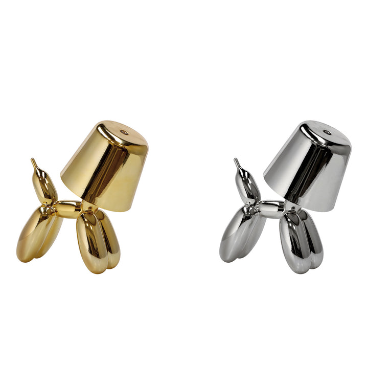 AD TREND - Lampada da Tavolo Touch Ricaricabile Eliad Dog - h19 cm diametro 13,5 cm