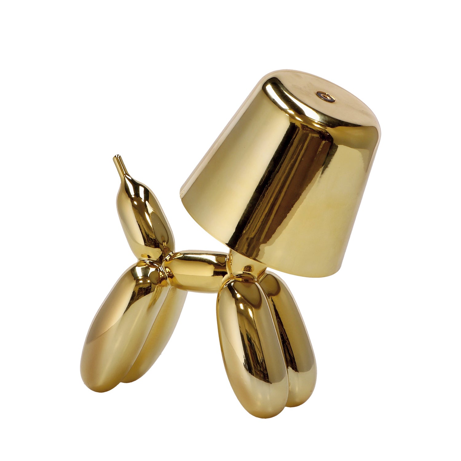 AD TREND - Lampada da Tavolo Touch Ricaricabile Eliad Dog - h19 cm diametro 13,5 cm