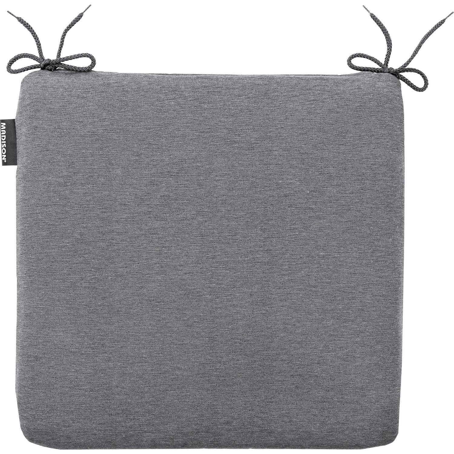 MADISON - Cuscino seduta Serie Panama Grigio - 40x40 cm spessore 5 cm