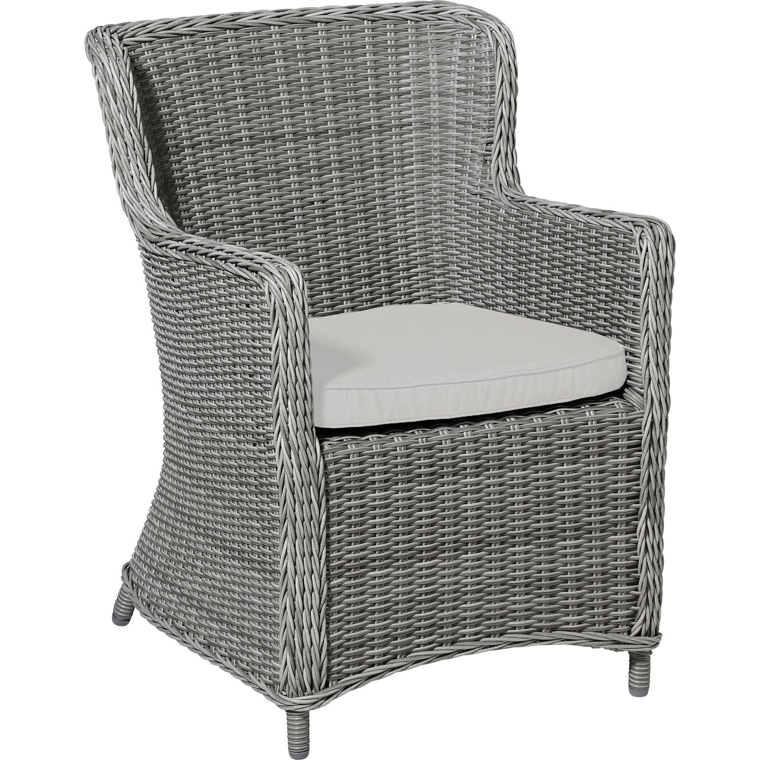 MADISON - Cuscino seduta Wicker Universale Serie Panama Beige 48x48 cm