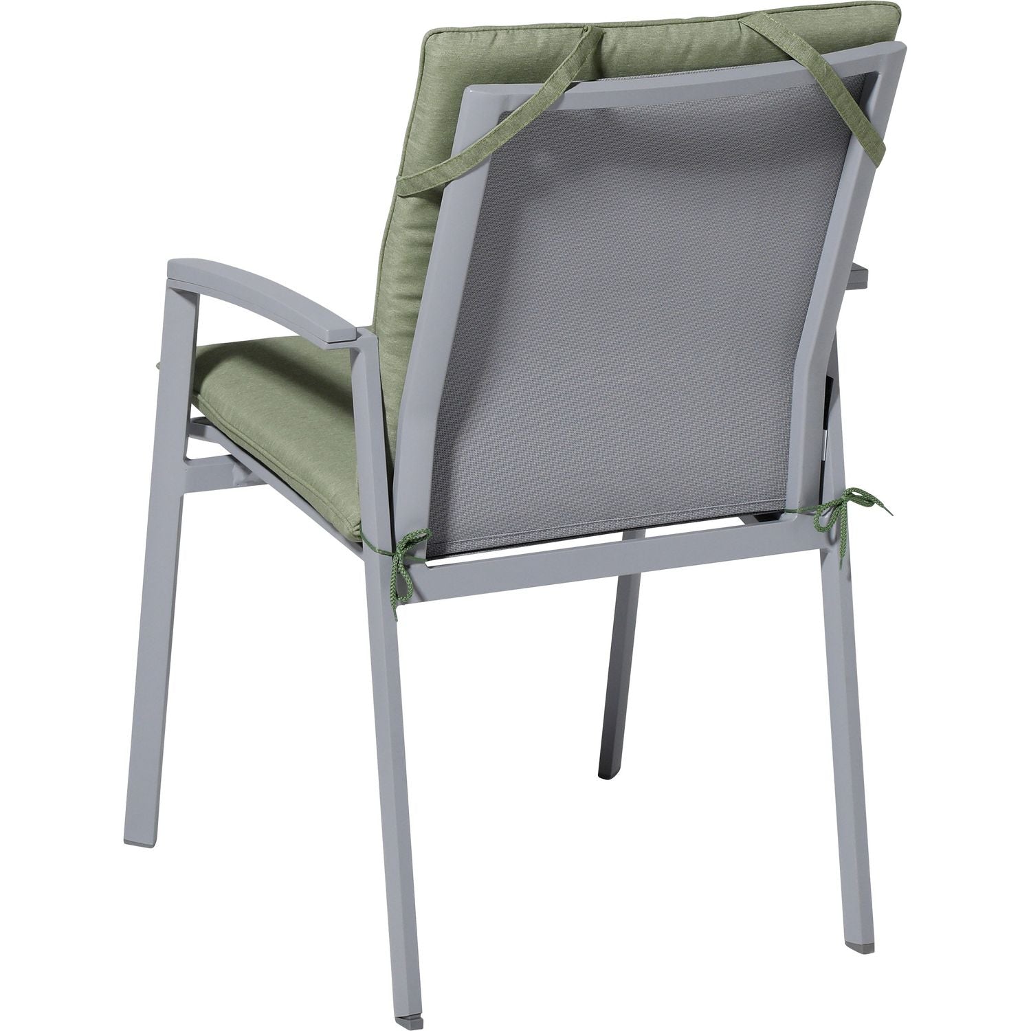 MADISON - Cuscino per sedia Impilabile Serie Panama Salvia 97x49 cm