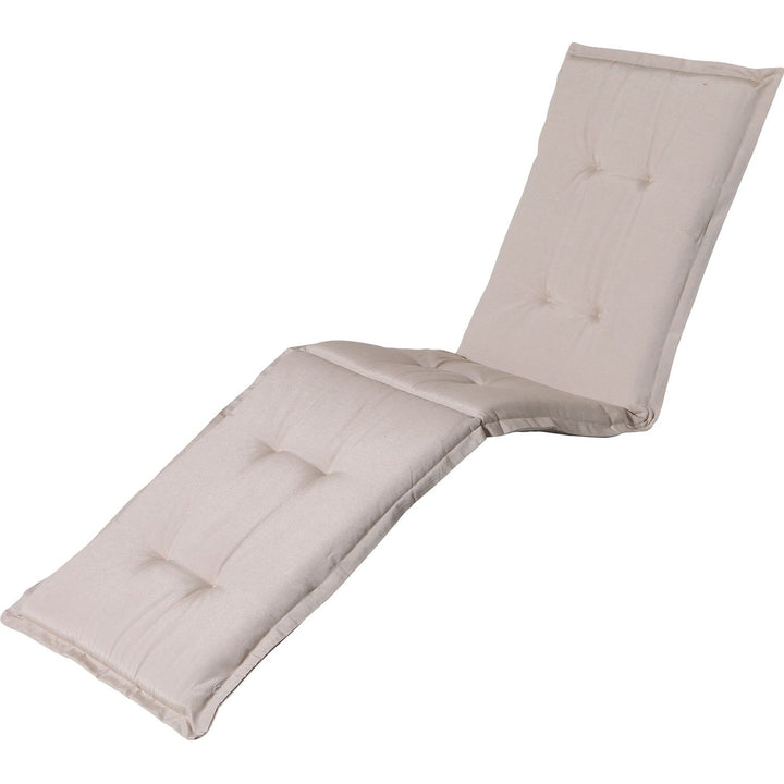 MADISON - Cuscino Lettino Panama Serie Panama Beige 200x60 cm