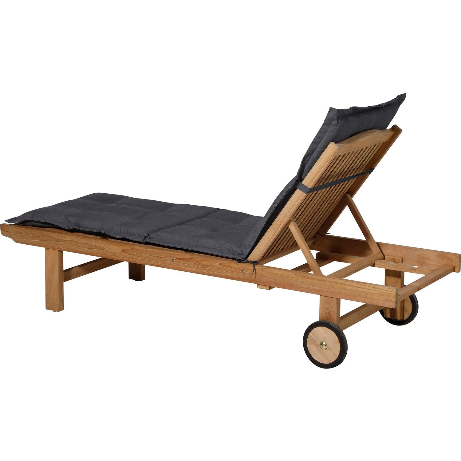 MADISON - Cuscino Lettino Panama Serie Panama Grigio 200x60 cm