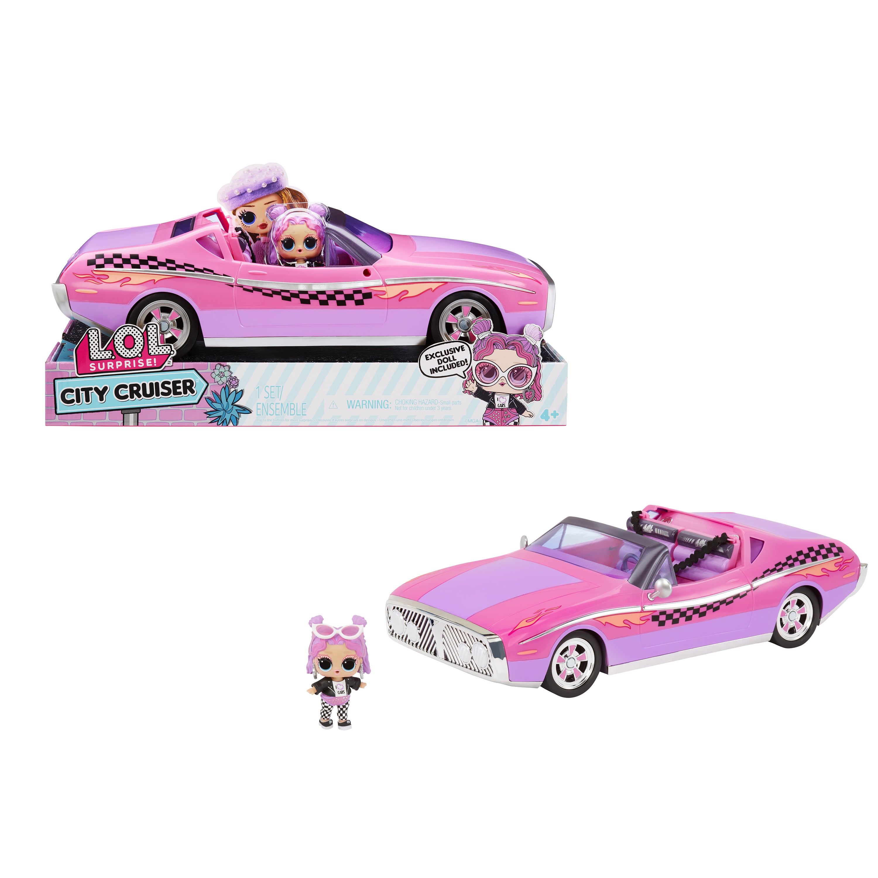 MGA ENTERTAINMENT - LOL Surprise City Cruiser con Bambola