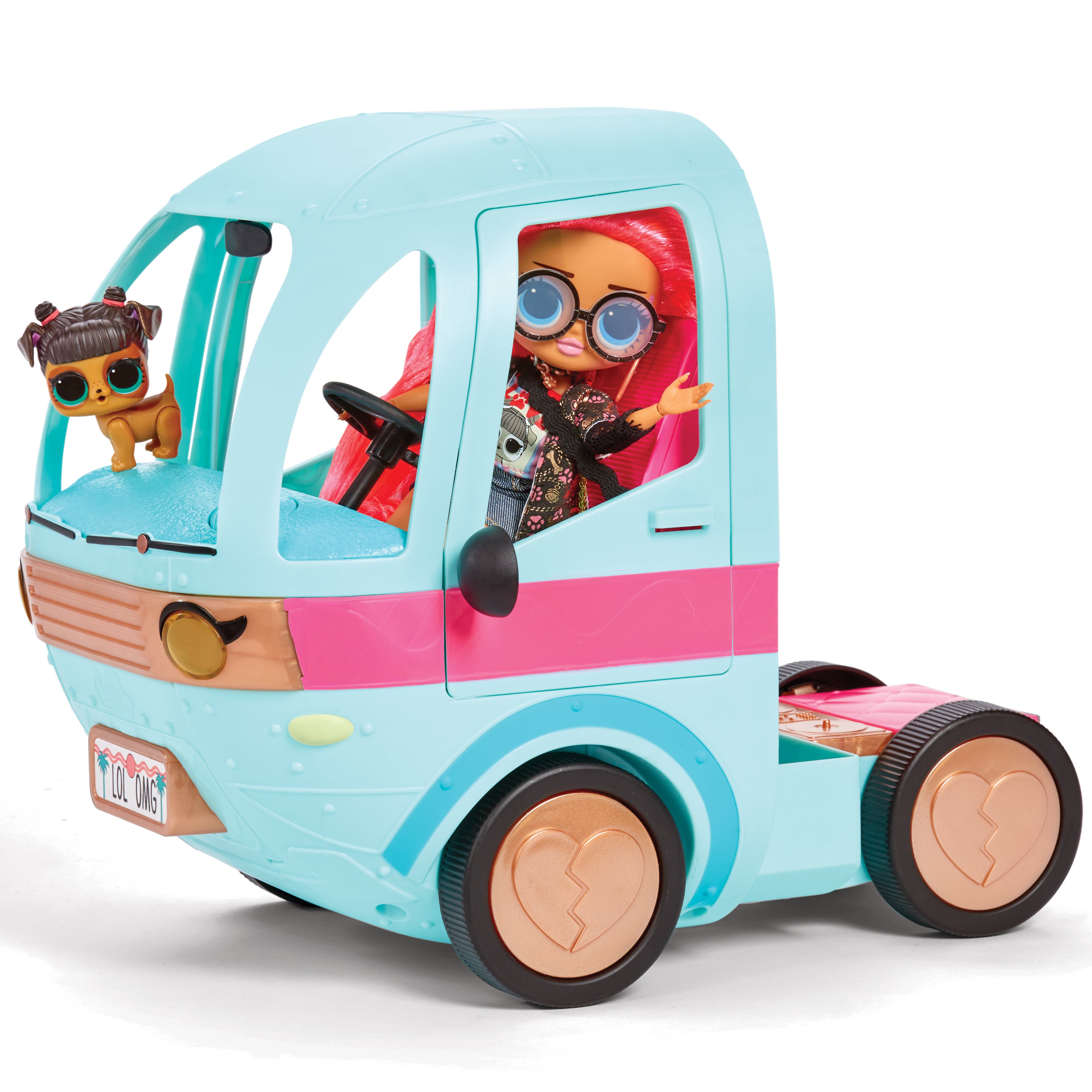 MGA ENTERTAINMENT - LOL Surprise Glam N' Go Camper - Playset 4in1 con 50+ Sorprese