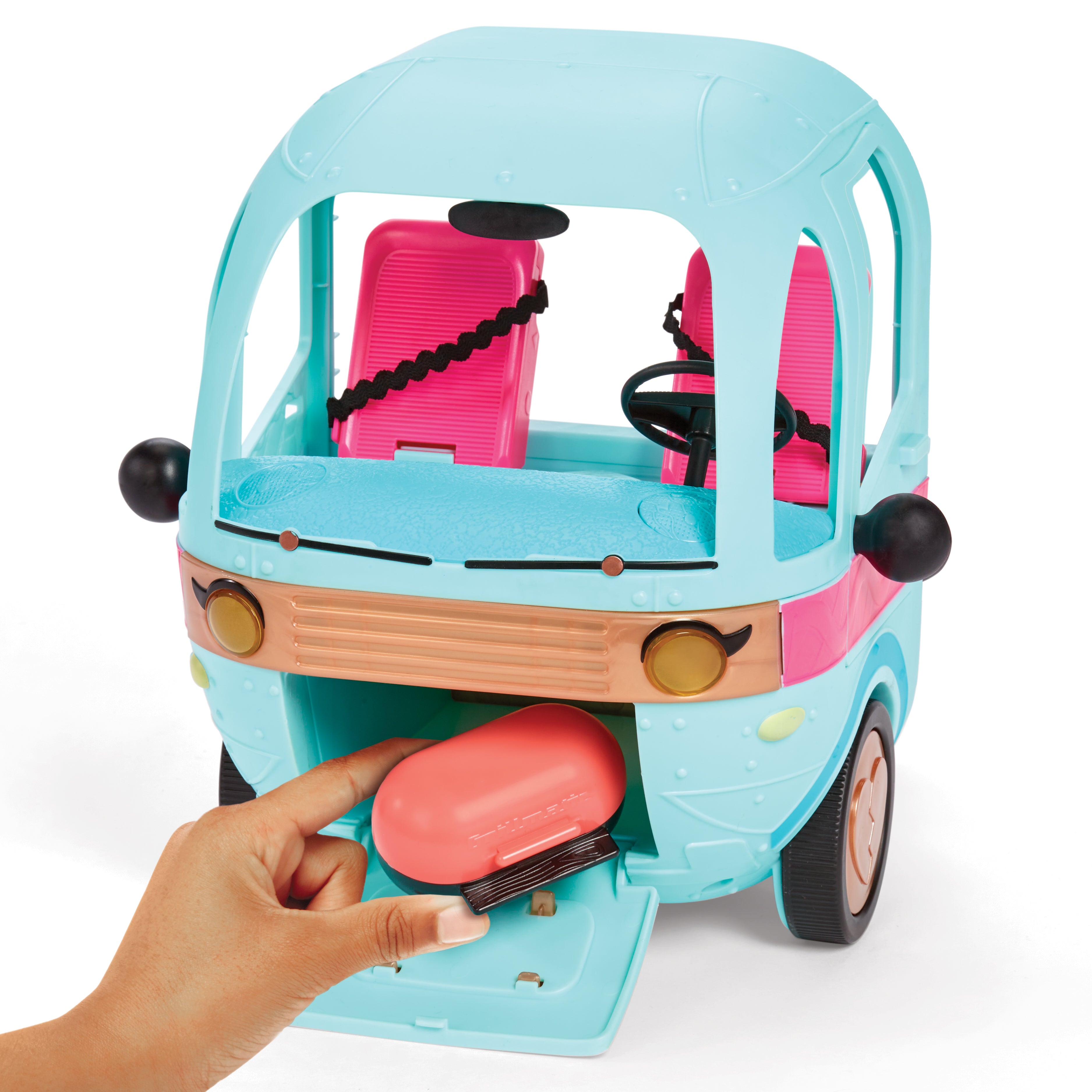 MGA ENTERTAINMENT - LOL Surprise Glam N' Go Camper - Playset 4in1 con 50+ Sorprese