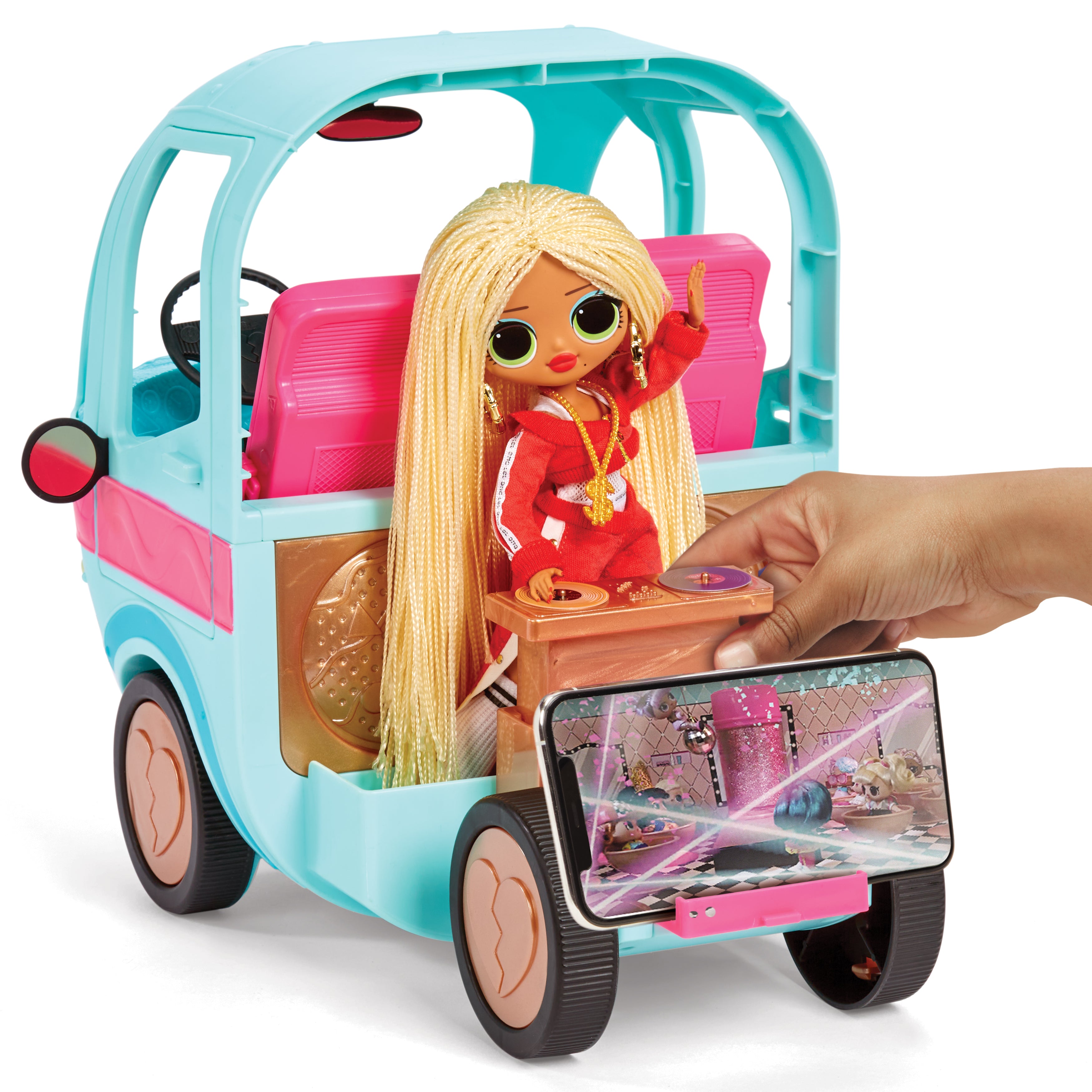 MGA ENTERTAINMENT - LOL Surprise Glam N' Go Camper - Playset 4in1 con 50+ Sorprese