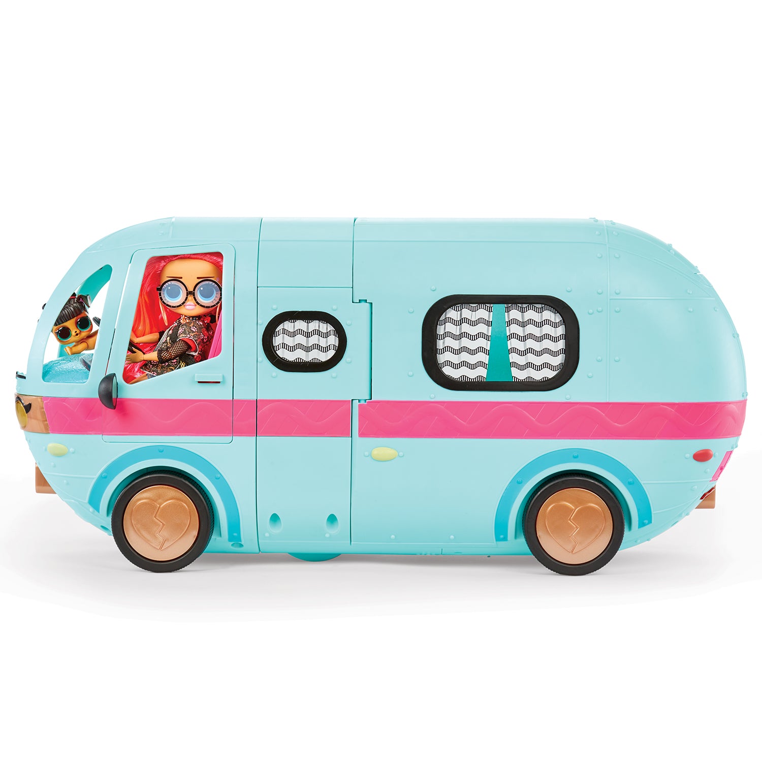 MGA ENTERTAINMENT - LOL Surprise Glam N' Go Camper - Playset 4in1 con 50+ Sorprese