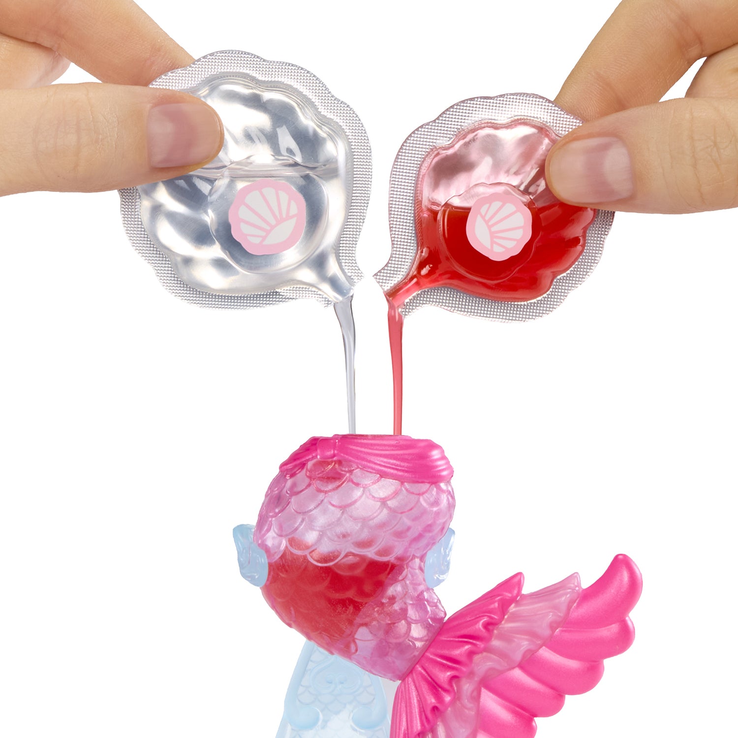 MGA ENTERTAINMENT - LOL Surprise Mermaids! Makeover Magic Tots - Bambola Sirena Sorpresa con Lucidalabbra DIY e Accessori