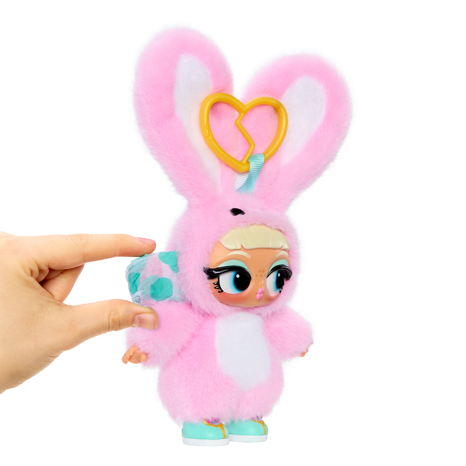 MGA ENTERTAINMENT - LOL Surprise Plush Surprise Personaggio Peluche con 7 Sorprese e Accessori 3+ Anni