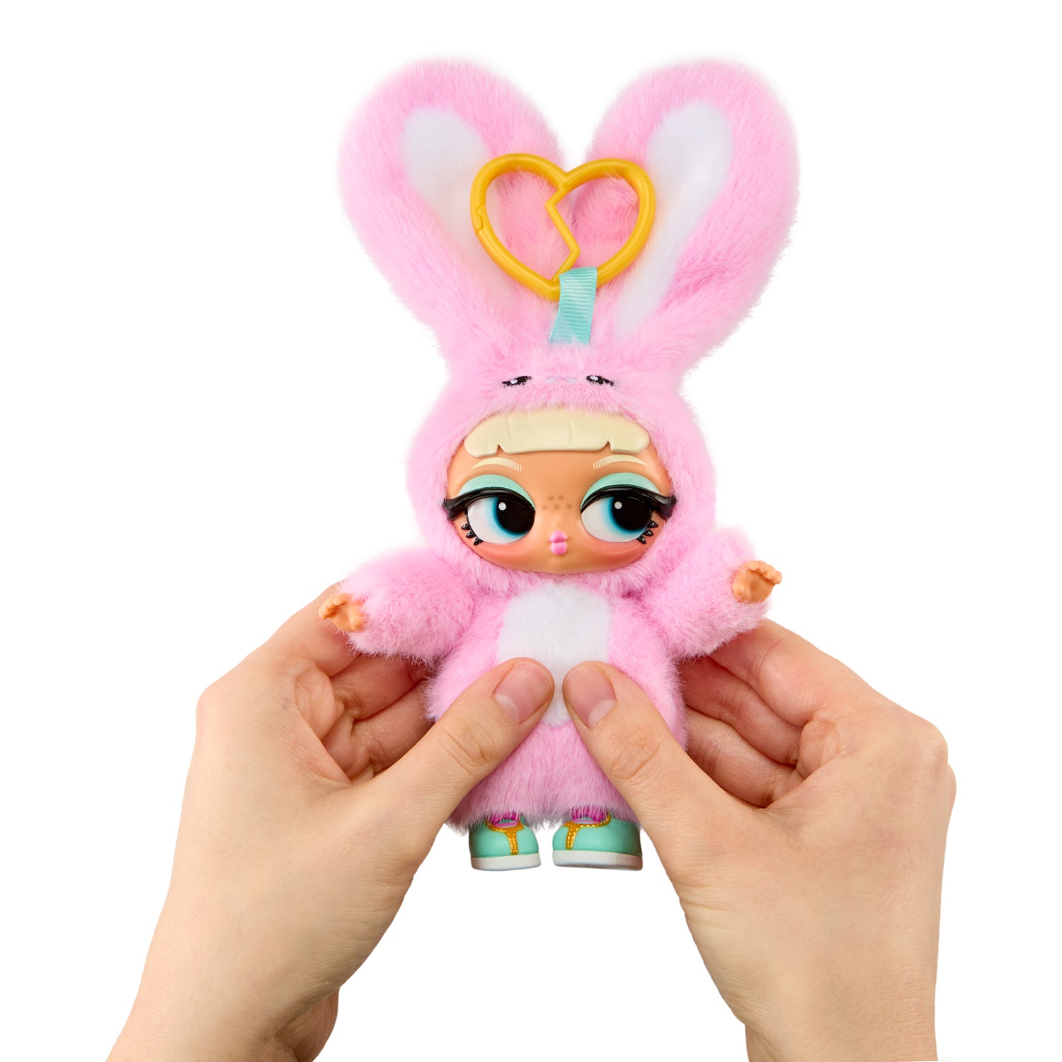 MGA ENTERTAINMENT - LOL Surprise Plush Surprise Personaggio Peluche con 7 Sorprese e Accessori 3+ Anni
