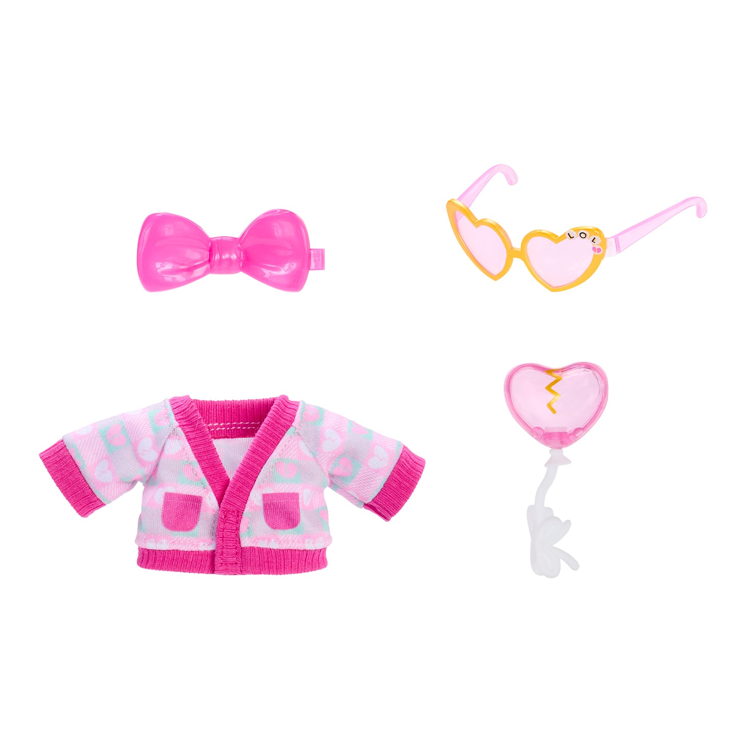 MGA ENTERTAINMENT - LOL Surprise Plush Surprise Personaggio Peluche con 7 Sorprese e Accessori 3+ Anni