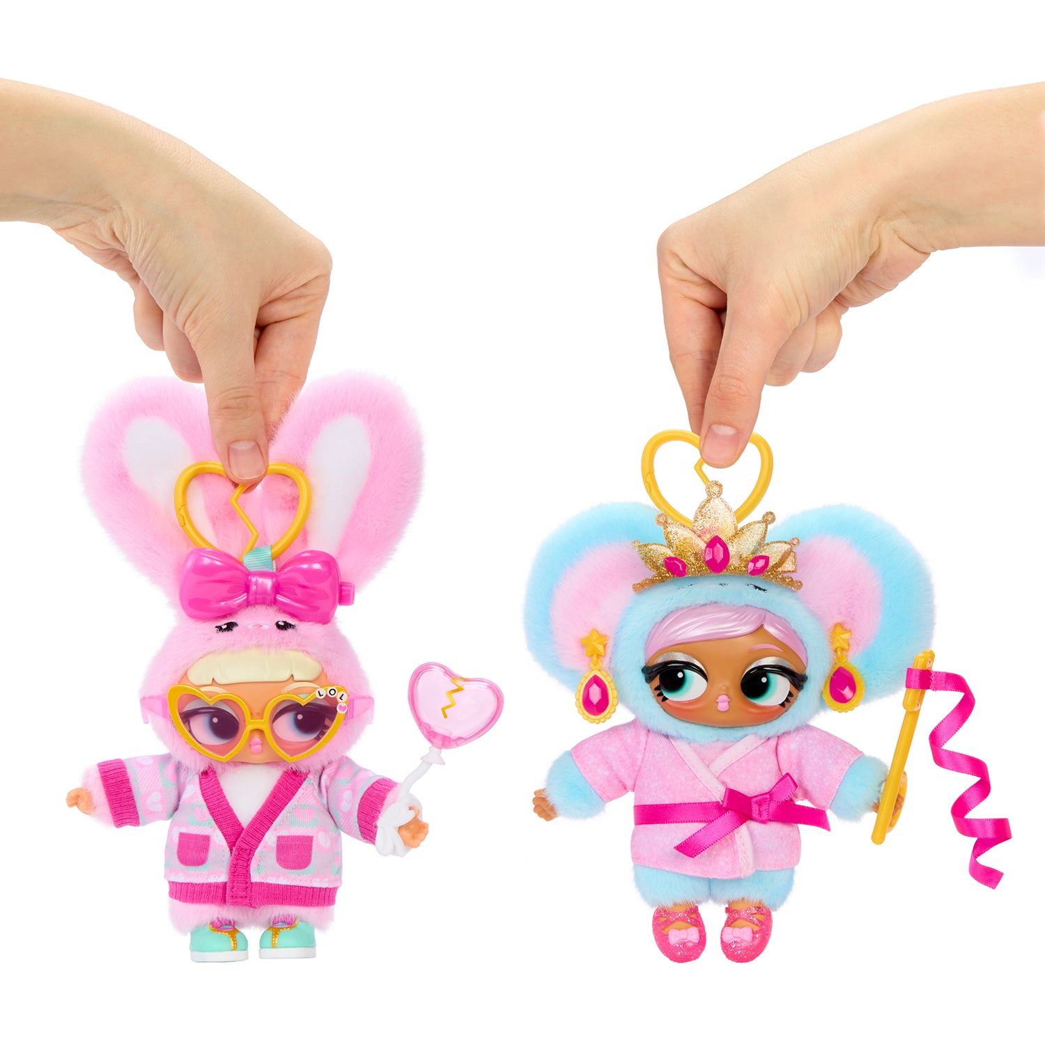 MGA ENTERTAINMENT - LOL Surprise Plush Surprise Personaggio Peluche con 7 Sorprese e Accessori 3+ Anni