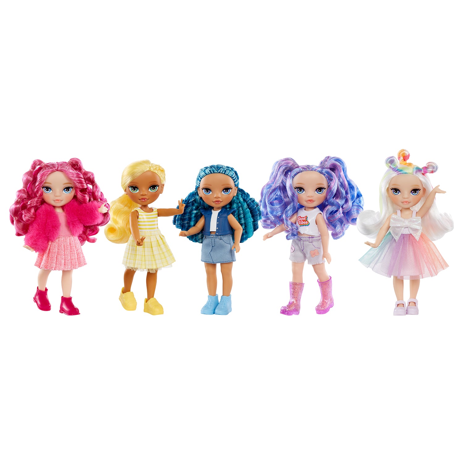 MGA ENTERTAINMENT - Rainbow High Littles Fashion Doll con Accessori e Amici Magici