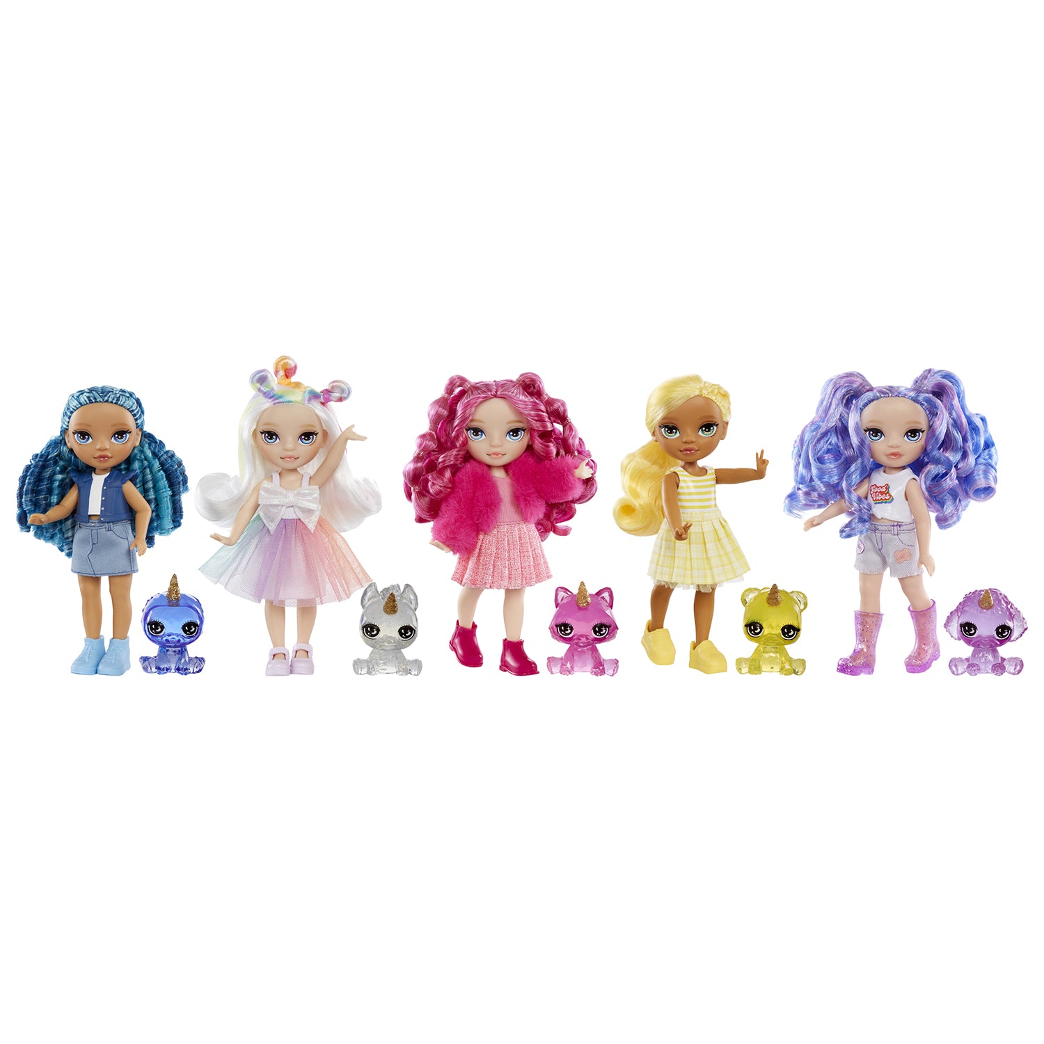 MGA ENTERTAINMENT - Rainbow High Littles Fashion Doll con Accessori e Amici Magici