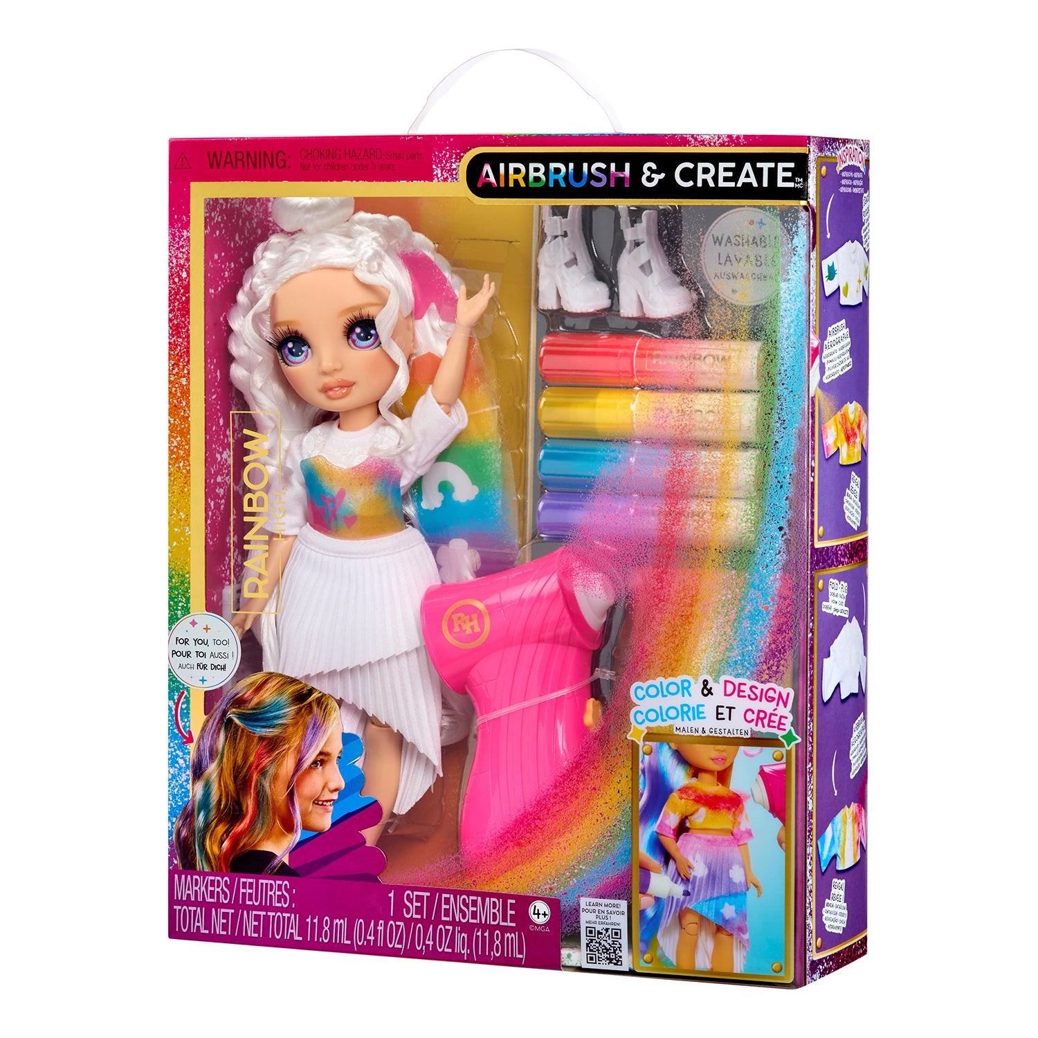 MGA ENTERTAINMENT - Rainbow High Airbrush & Create Fashion Doll