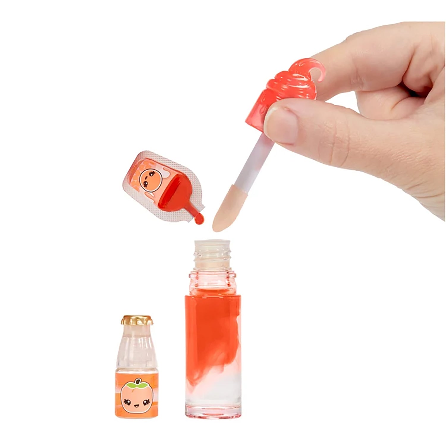 MGA ENTERTAINMENT - Yummiland Lip Gloss Doll con Kit Crea Lucidalabbra 4+ Anni