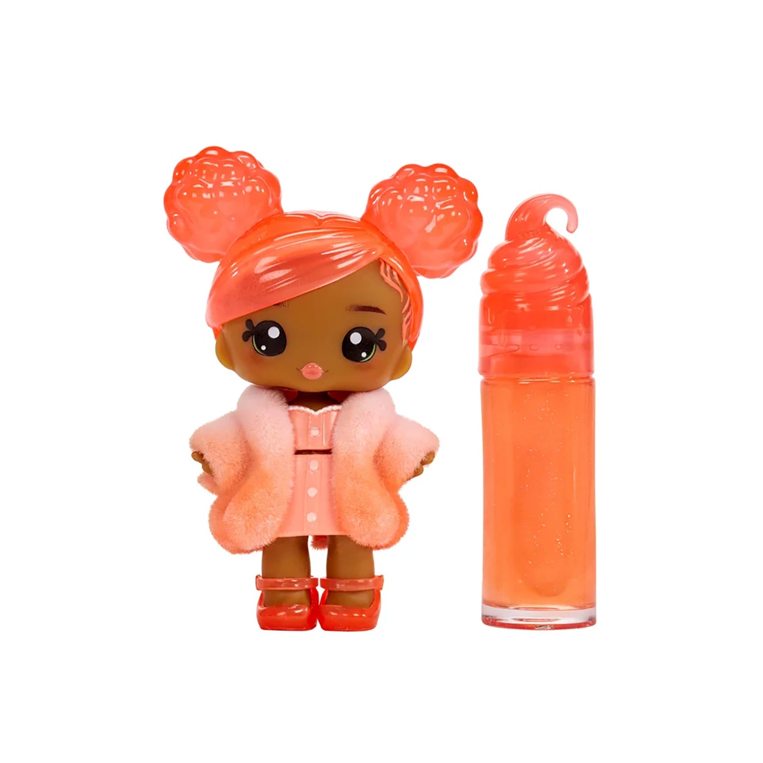MGA ENTERTAINMENT - Yummiland Lip Gloss Doll con Kit Crea Lucidalabbra 4+ Anni