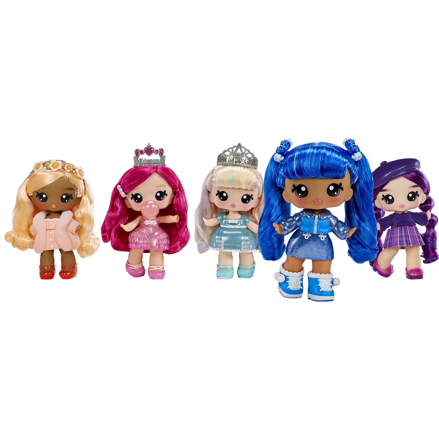 MGA ENTERTAINMENT - Yummiland Large Doll con Kit Crea Lucidalabbra 4+ Anni