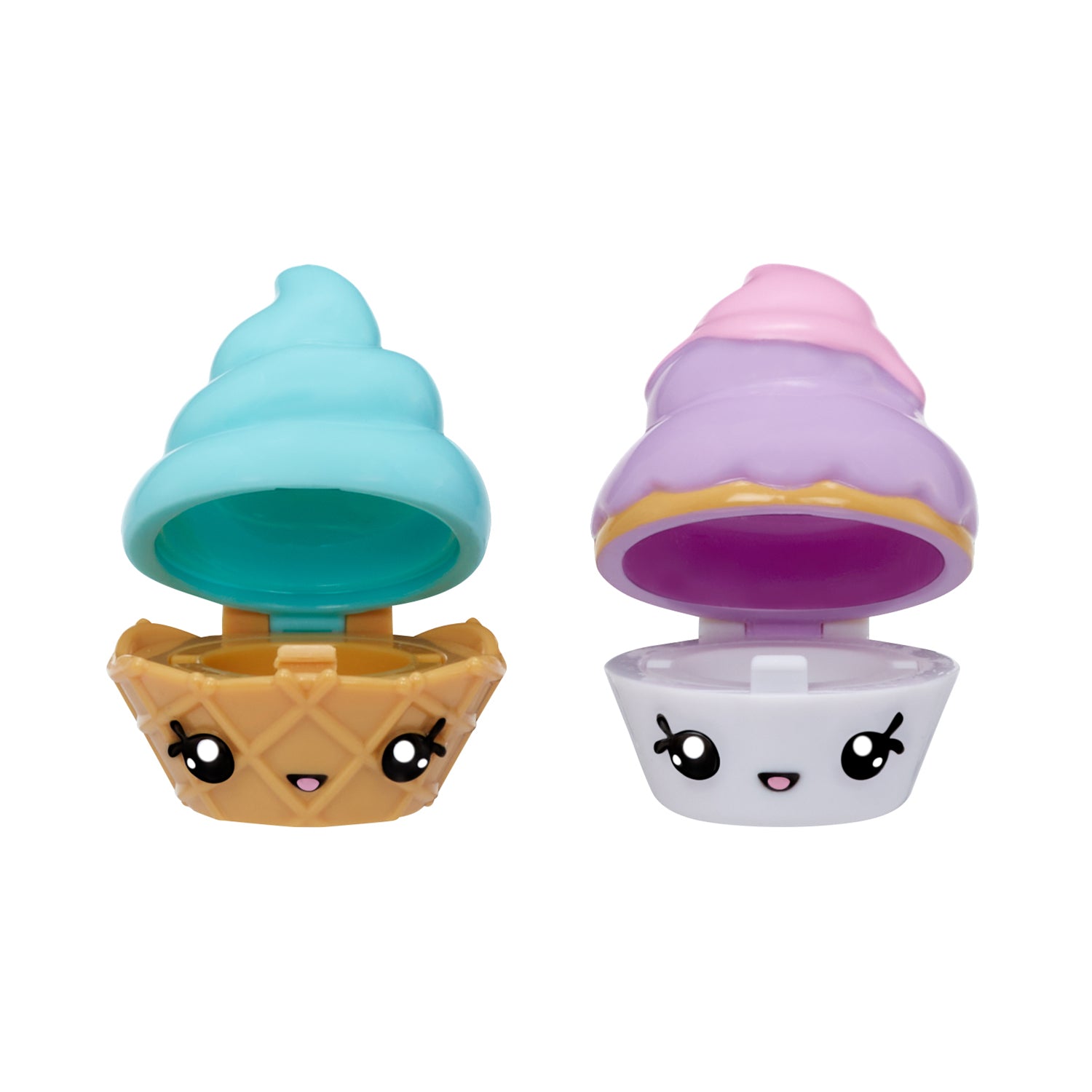 MGA ENTERTAINMENT - Yummiland Lip Gloss Truck con 2 Num Noms e Kit Crea Lucidalabbra 4+ Anni