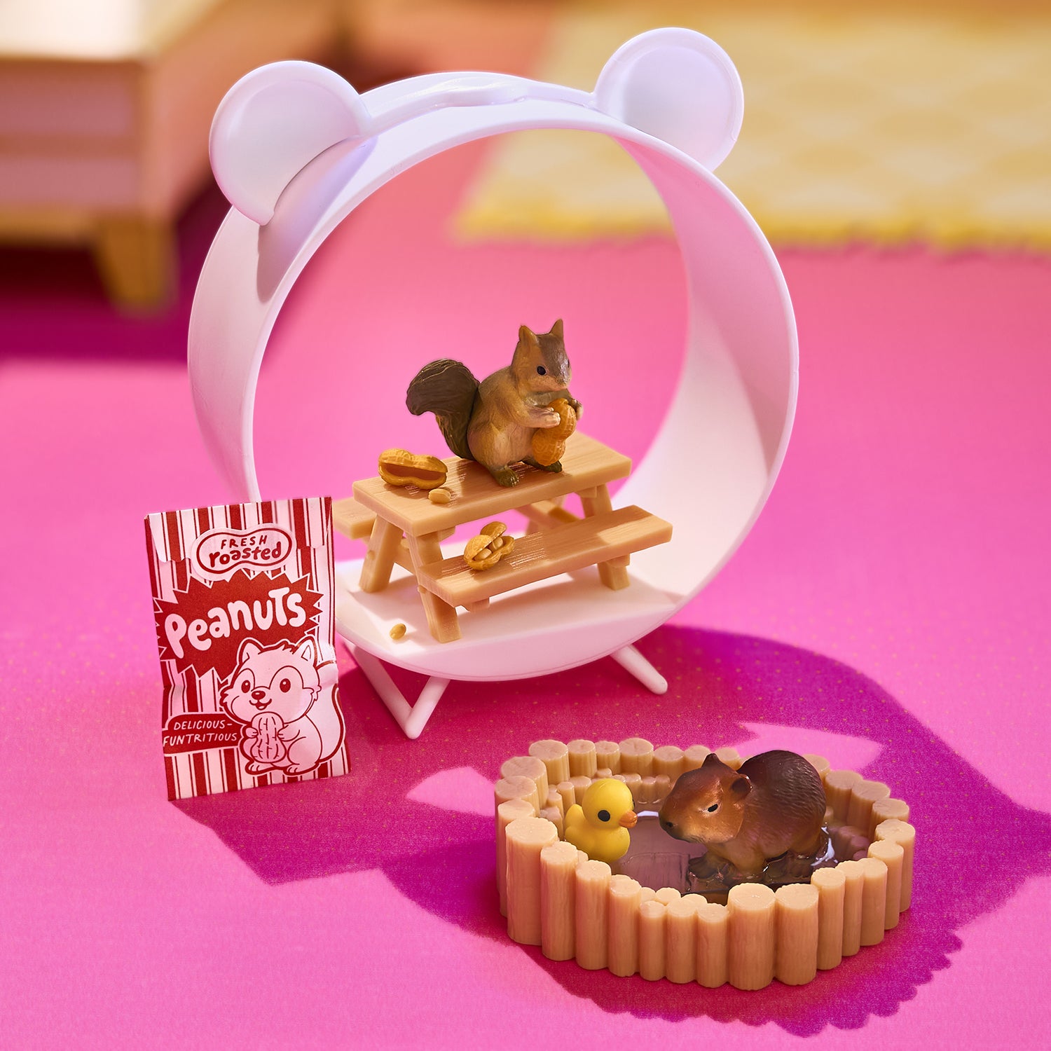 MGA ENTERTAINMENT - Miniverse Make It Mini Animals Series 2 Mini Animale con Habitat a Sorpresa 8+ Anni